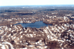 Hardy Pond aerial