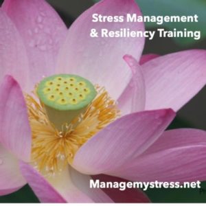 Stress Management & Resiliency Training at managemystress.net
