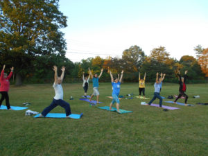 WLT Yoga at Sunset August 2017