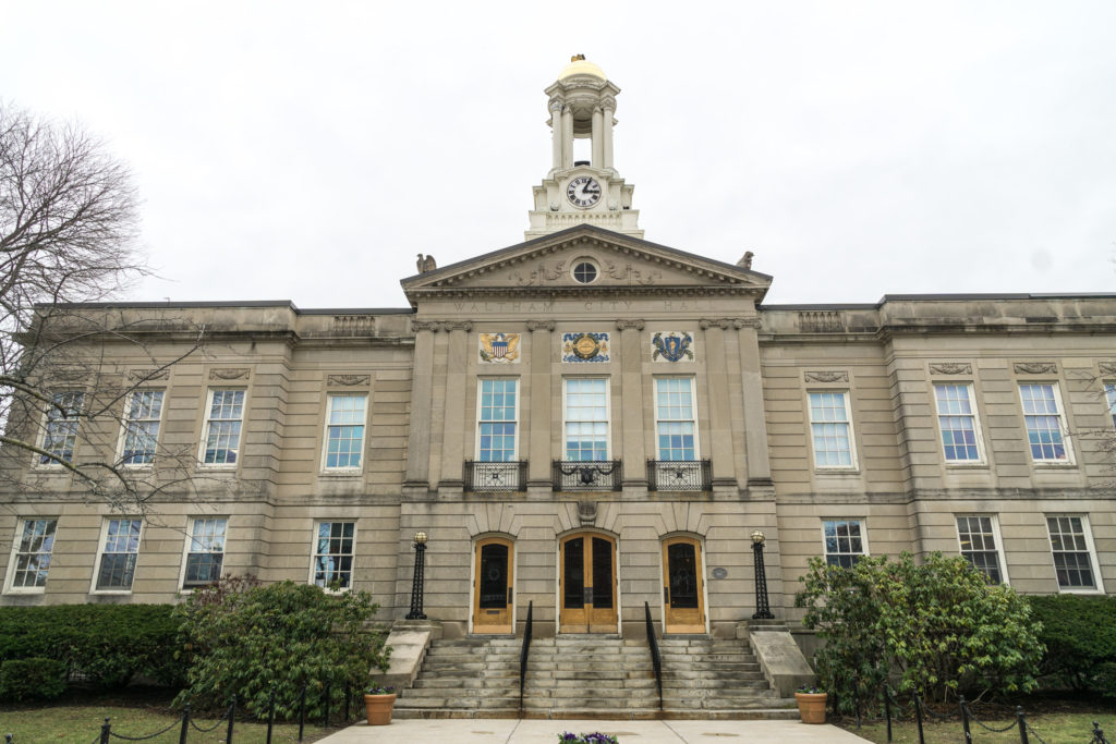 City Hall, Waltham, Massachusetts.