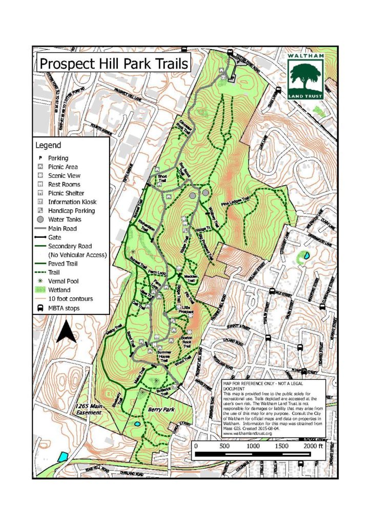 Trail Guides Waltham Land Trust