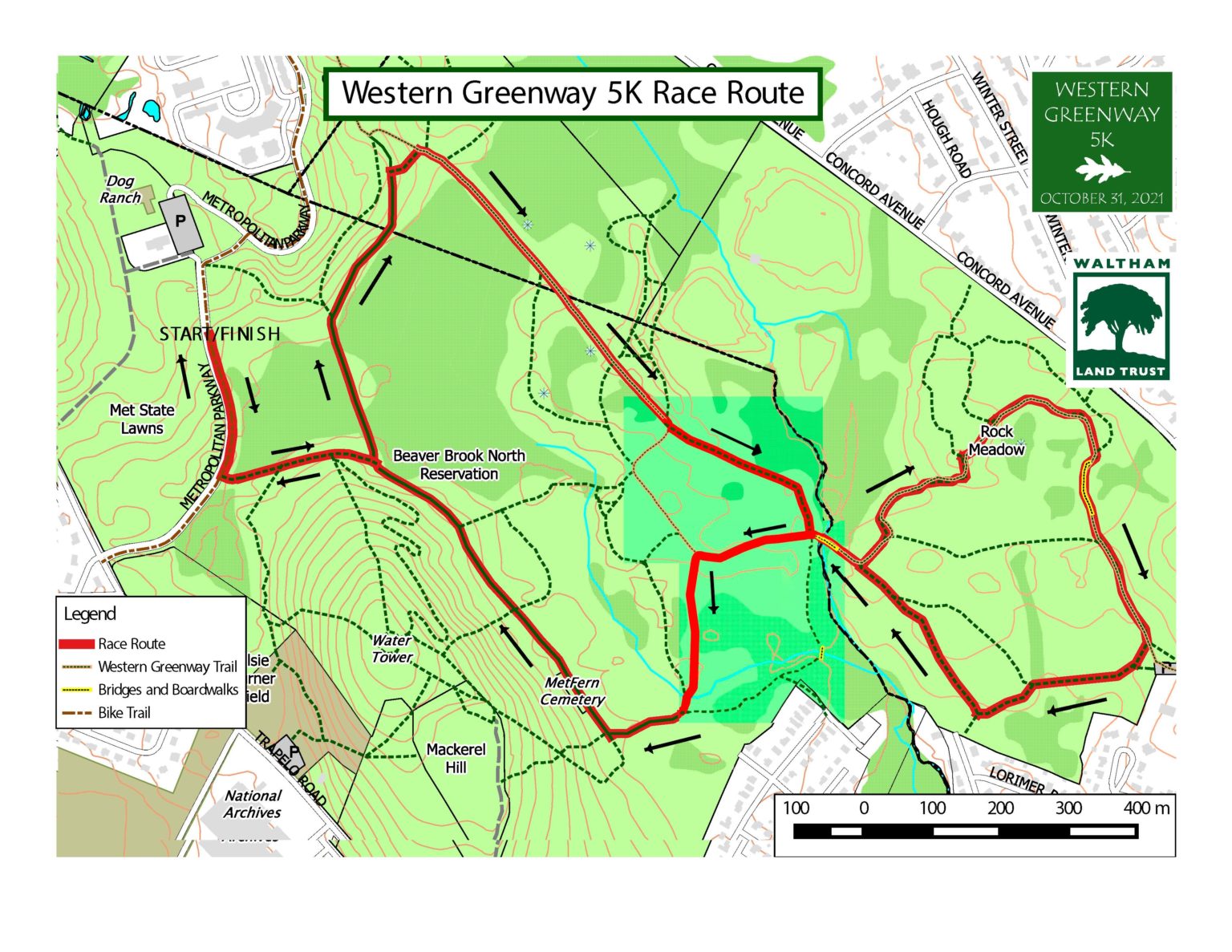 Western Greenway 5K Waltham Land Trust