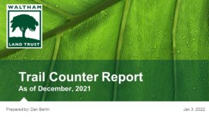 Trail Counter Report cover page