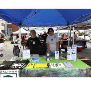 WLT Outreach Table at Waltham Farmers’ Market