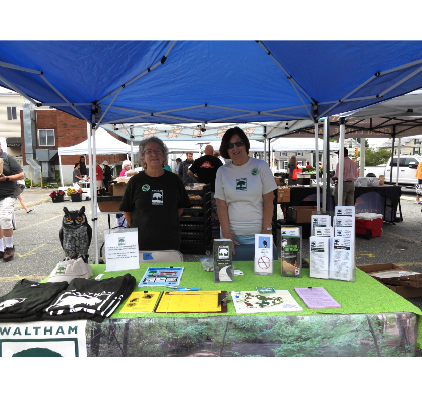 WLT Outreach Table at Waltham Farmers’ Market